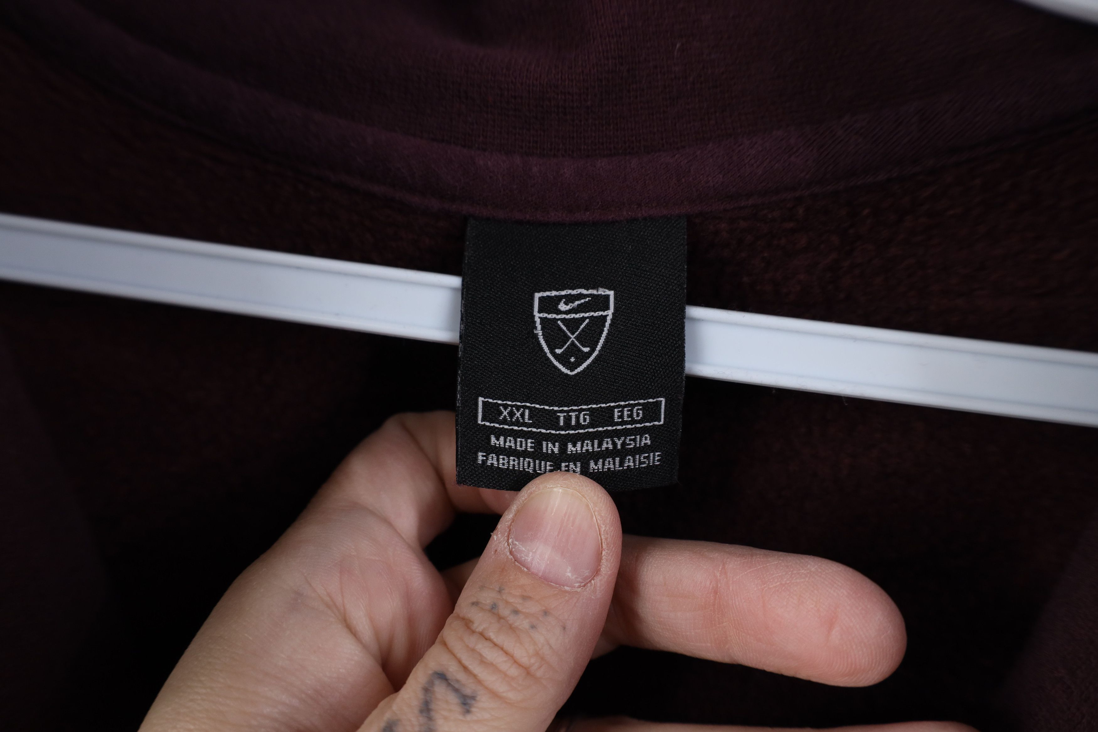 Nike Vintage Y2K Nike Golf Scott Mini Swoosh Half Zip Sweatshirt Size US XXL / EU 58 / 5 - 7 Thumbnail