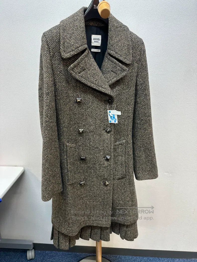 Hermes Hermes Premium wool coat Size XS / US 0-2 / IT 36-38 - 1 Thumbnail