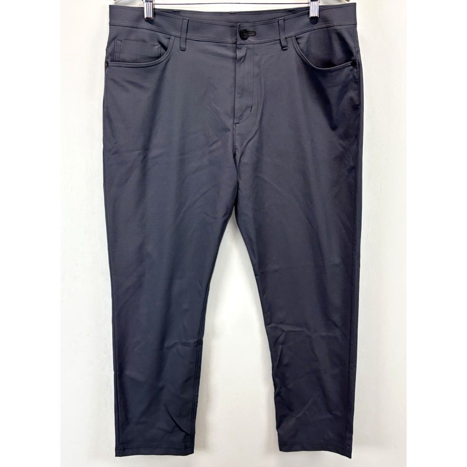 Vintage Public Rec Pants Men 36 Gray Performance Chino Workday Golf 5-Pocket Straight Regular Size 36in Inseam 28in 30in2 Size US 36 / EU 52 - 2 Thumbnail