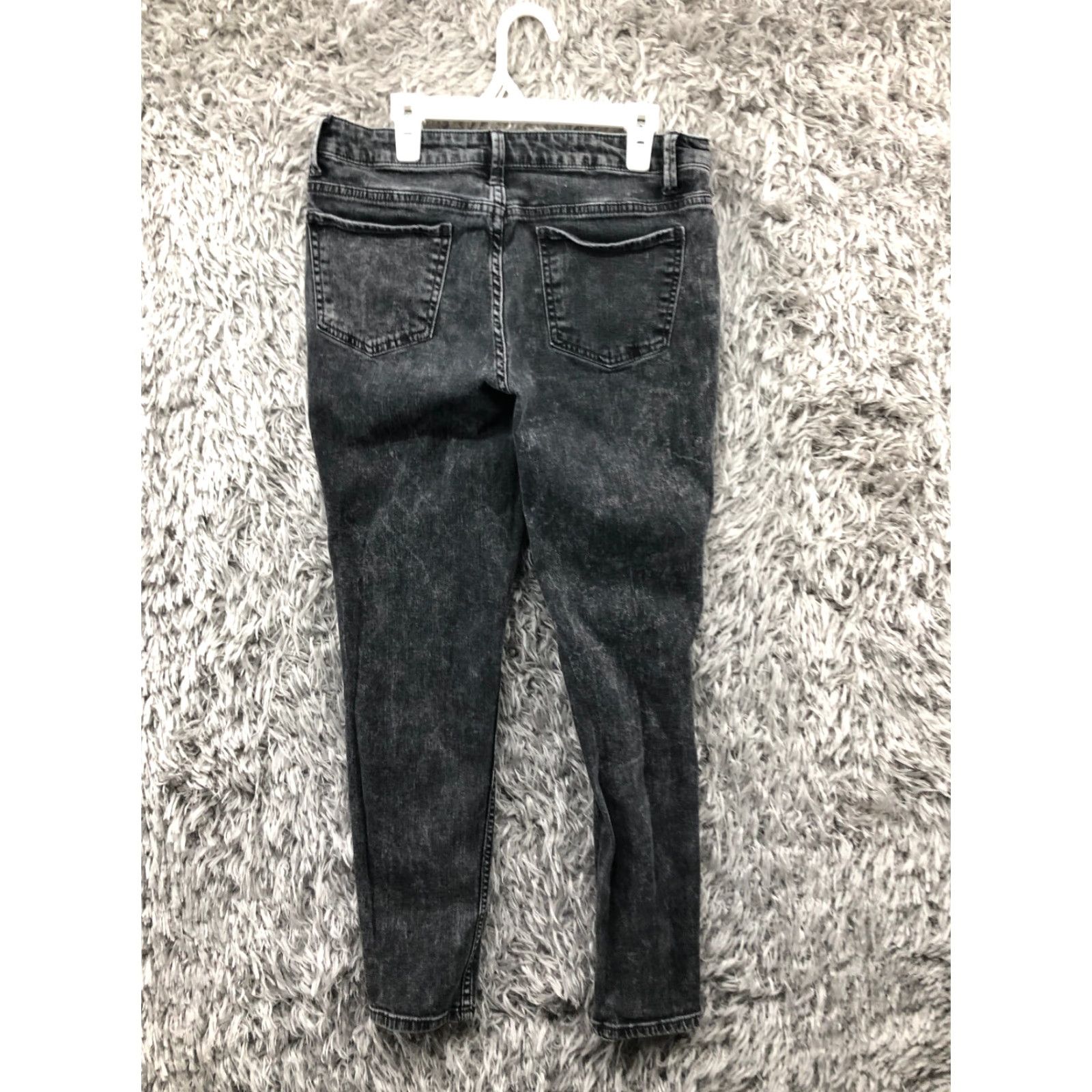 Denime Falls Creek Jeans Skinny Size 6 Womens Mid Rise Dark Wash Black Denim Size 28" / US 6 / IT 42 - 5 Thumbnail