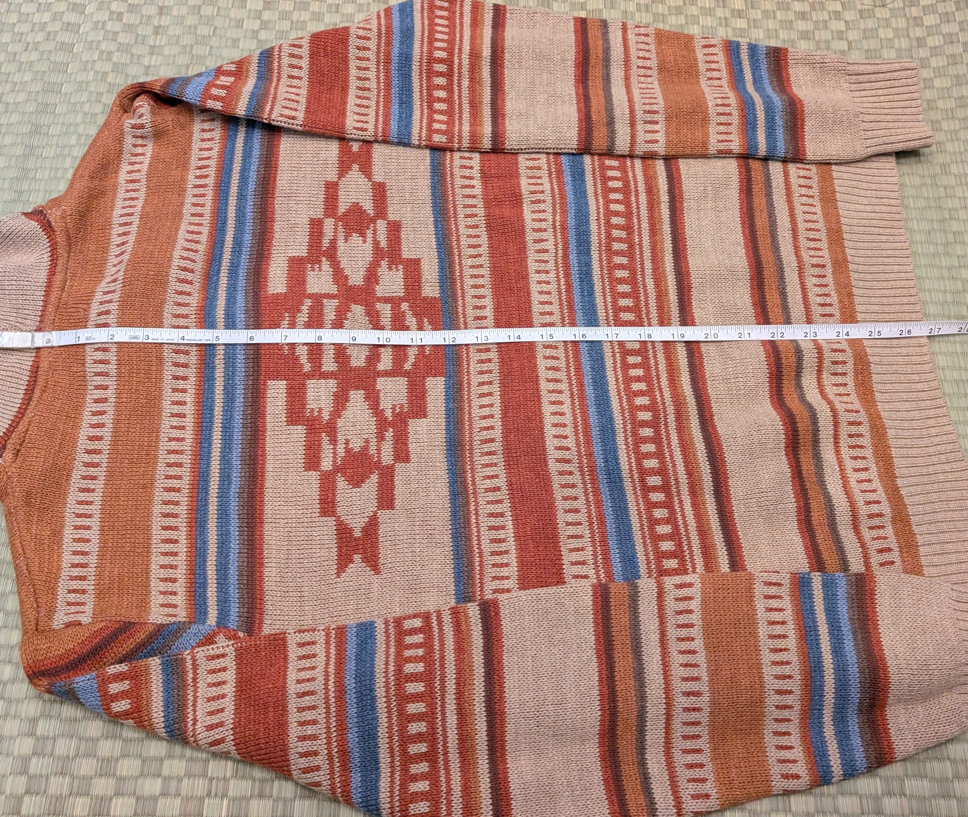 Pendleton Pendleton Medallion 100% Cotton Henley Hoodie Tan Stripe Size US XL / EU 56 / 4 - 6 Thumbnail