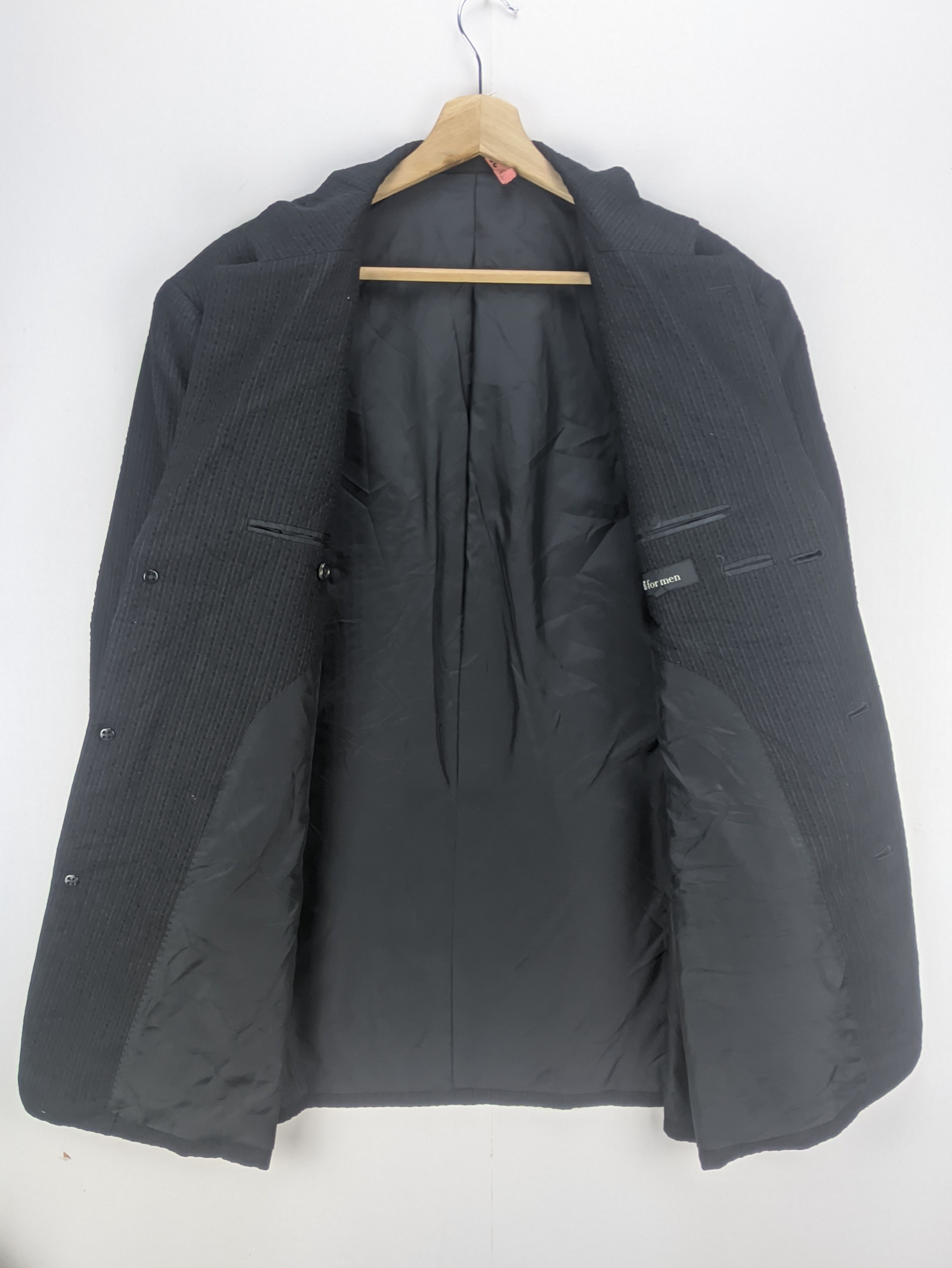 Yohji Yamamoto Steals🔥Yohji Yamamoto Blazer Jacket Wool Rayon Size US L / EU 52-54 / 3 - 6 Thumbnail