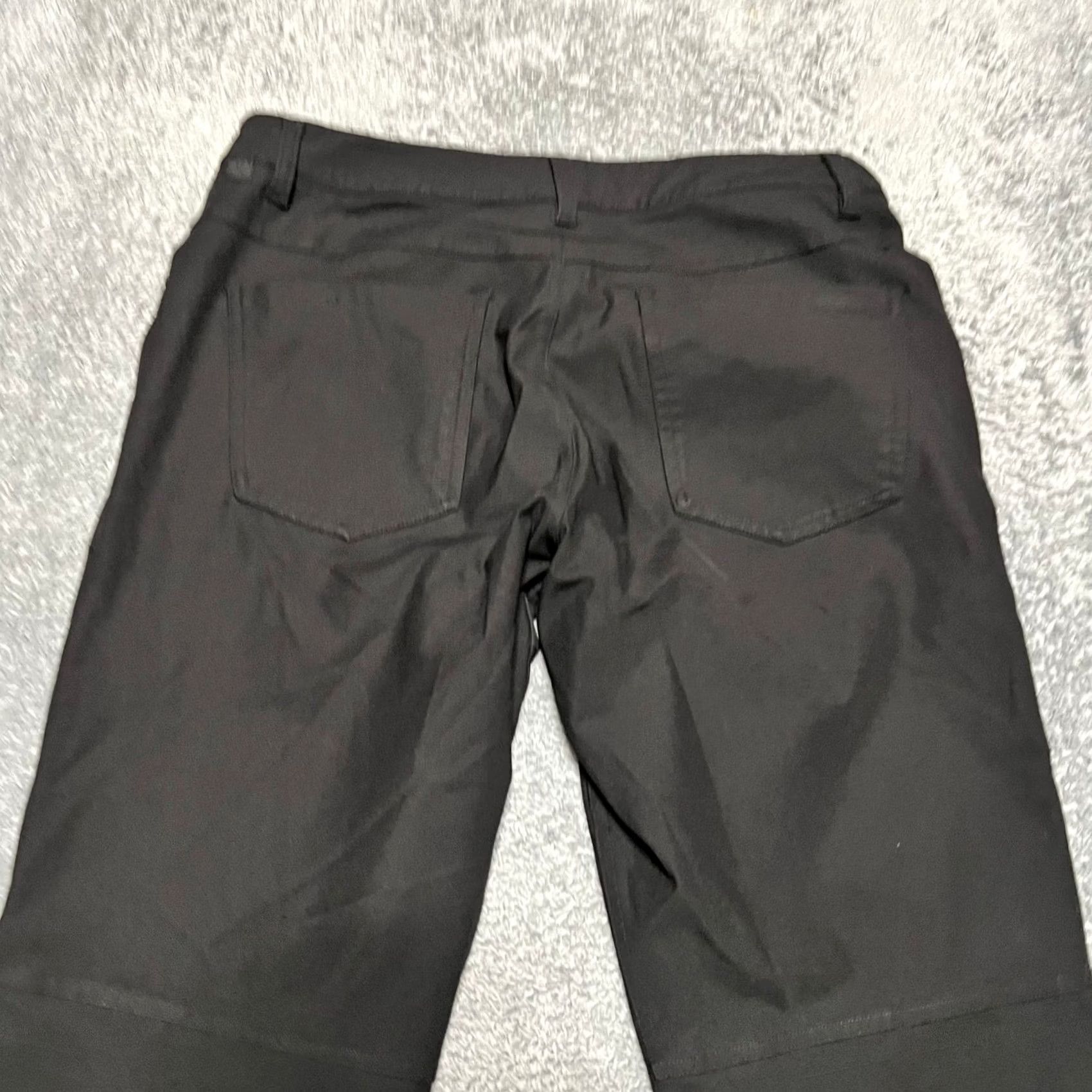 Lululemon Lululemon ABC Pants Mens 31 Black Classic Fit Warpstreme Casual Golf Stretch Size US 31 - 4 Thumbnail