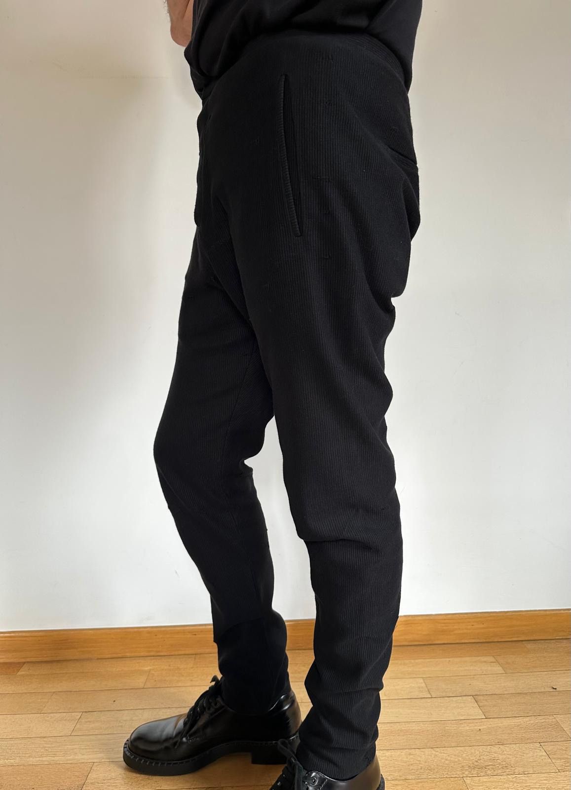 Label Under Construction Soft and comfortable black suit cotton/linen. Size 52R - 8 Thumbnail