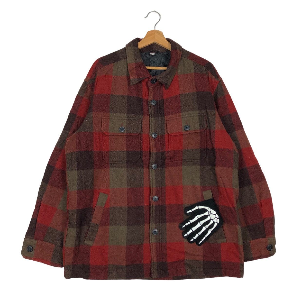 Flannel 🔥90’s Vintage Flannel Jacket Tartan Design Uniqlo Japan Size US XL / EU 56 / 4 - 2 Thumbnail