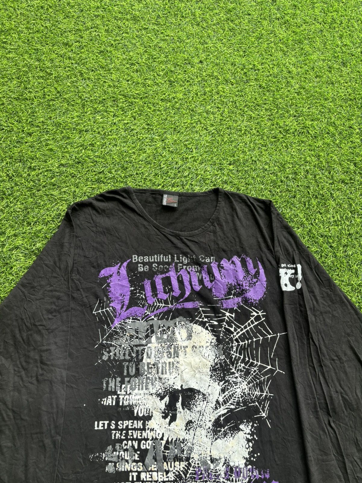 If Six Was Nine Y2k The Breakrs Skull Punk Style Longsleeve Size US L / EU 52-54 / 3 - 2 Thumbnail