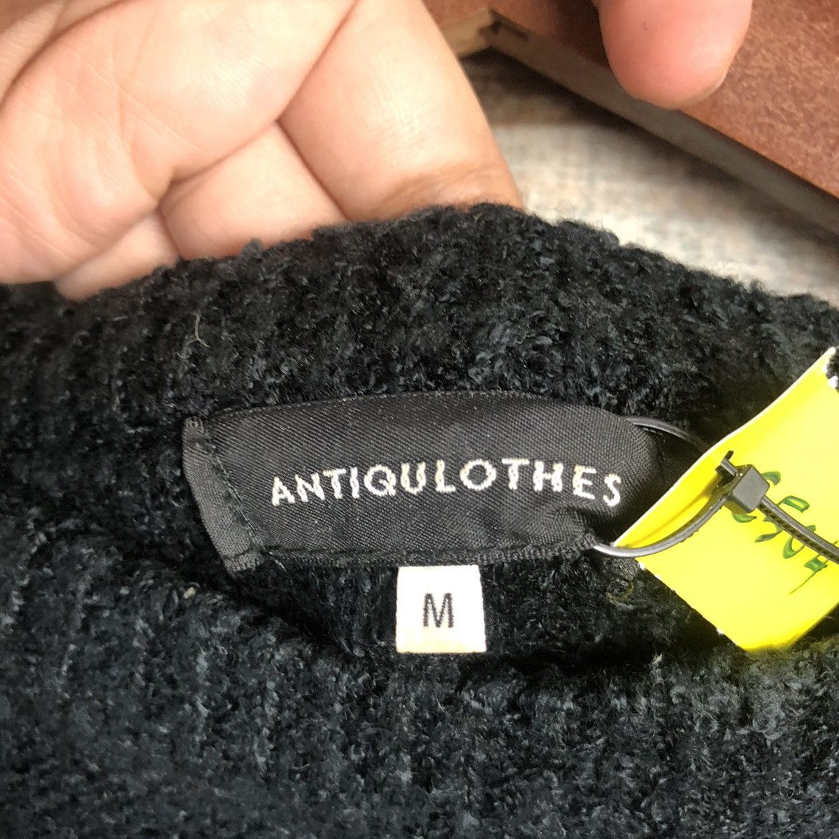 Homespun Knitwear × Japanese Brand DL Antiqu Clothes Japan vintage Mohair Knitwear #C504 Size US M / EU 48-50 / 2 - 10 Thumbnail