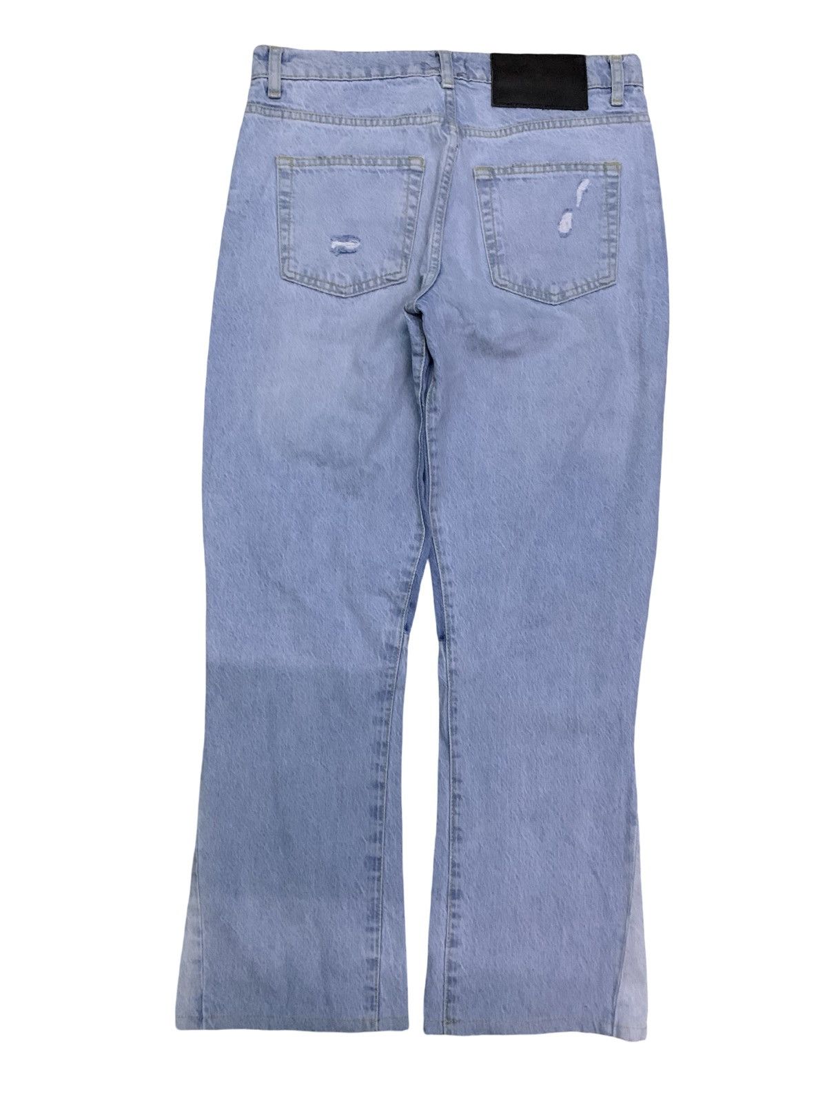 Gallery Dept. Avant Garde Flare Zara Ripped Denim Size US 31 - 5 Thumbnail