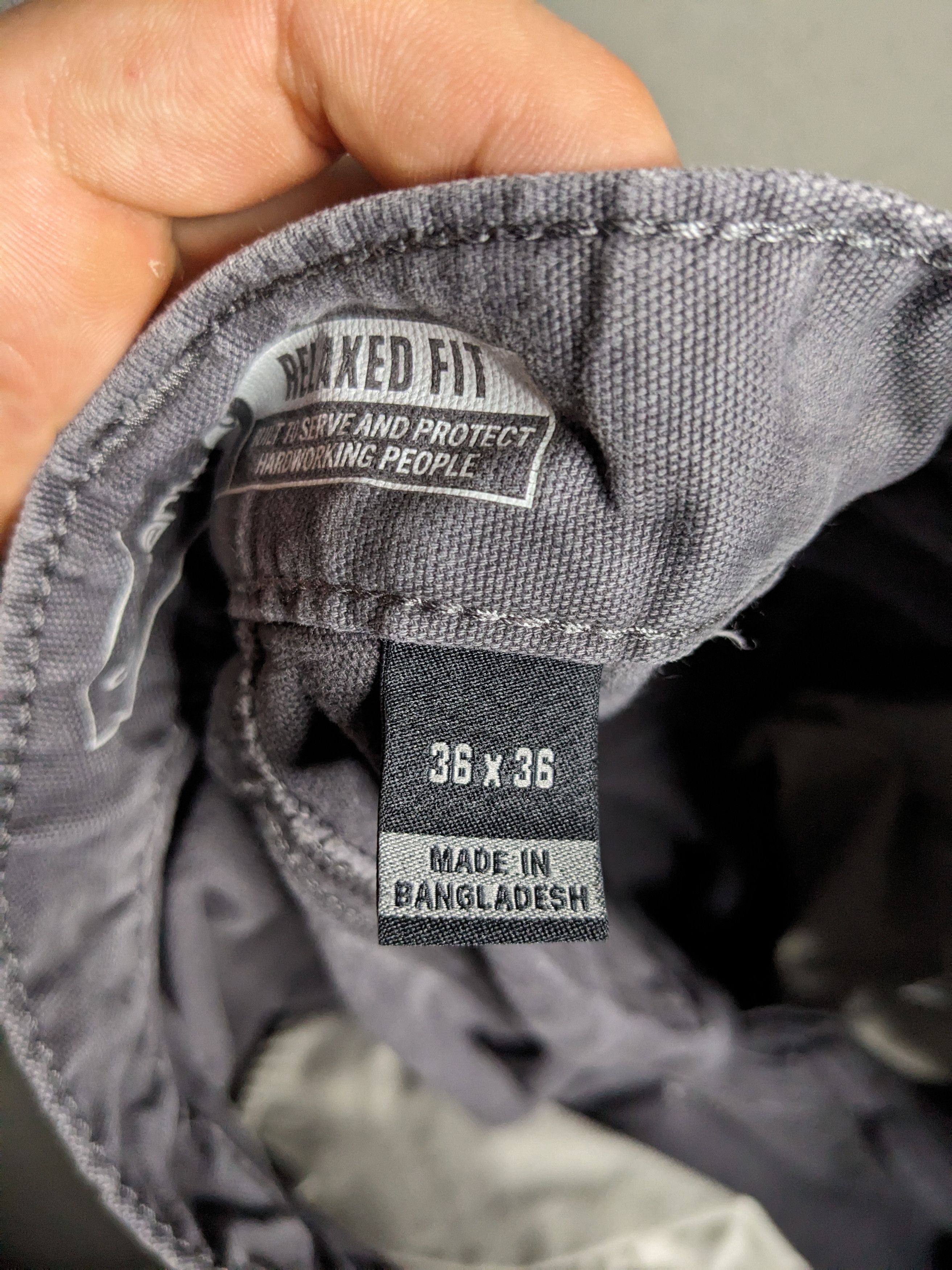 Carhartt Carhartt Canvas Pants 36x35 Relaxed Rugged Distressed Pants Size US 36 / EU 52 - 12 Thumbnail