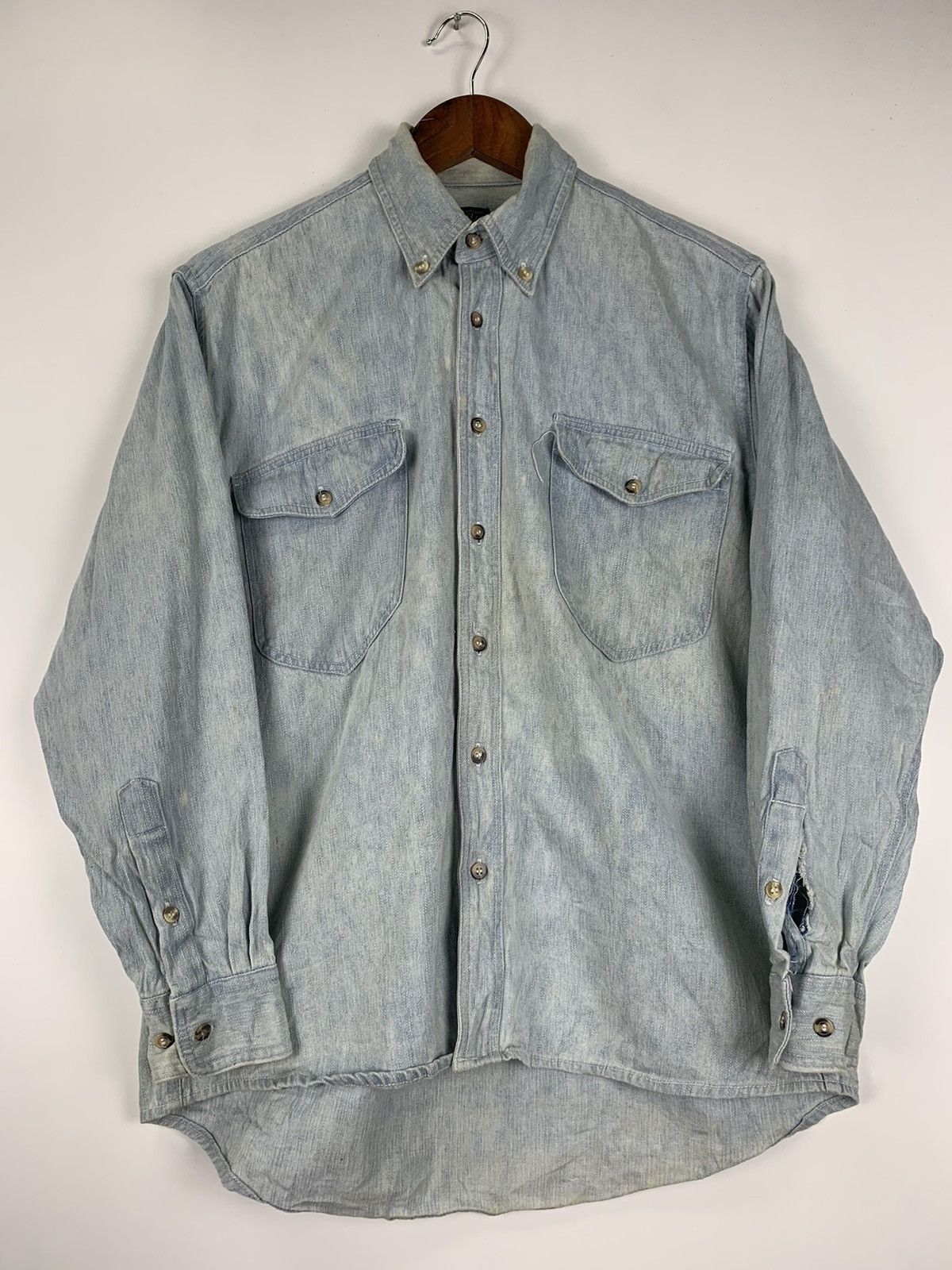 Japanese Brand × Vintage Vintage NB Club Denim Jacket Size US M / EU 48-50 / 2 - 9 Thumbnail