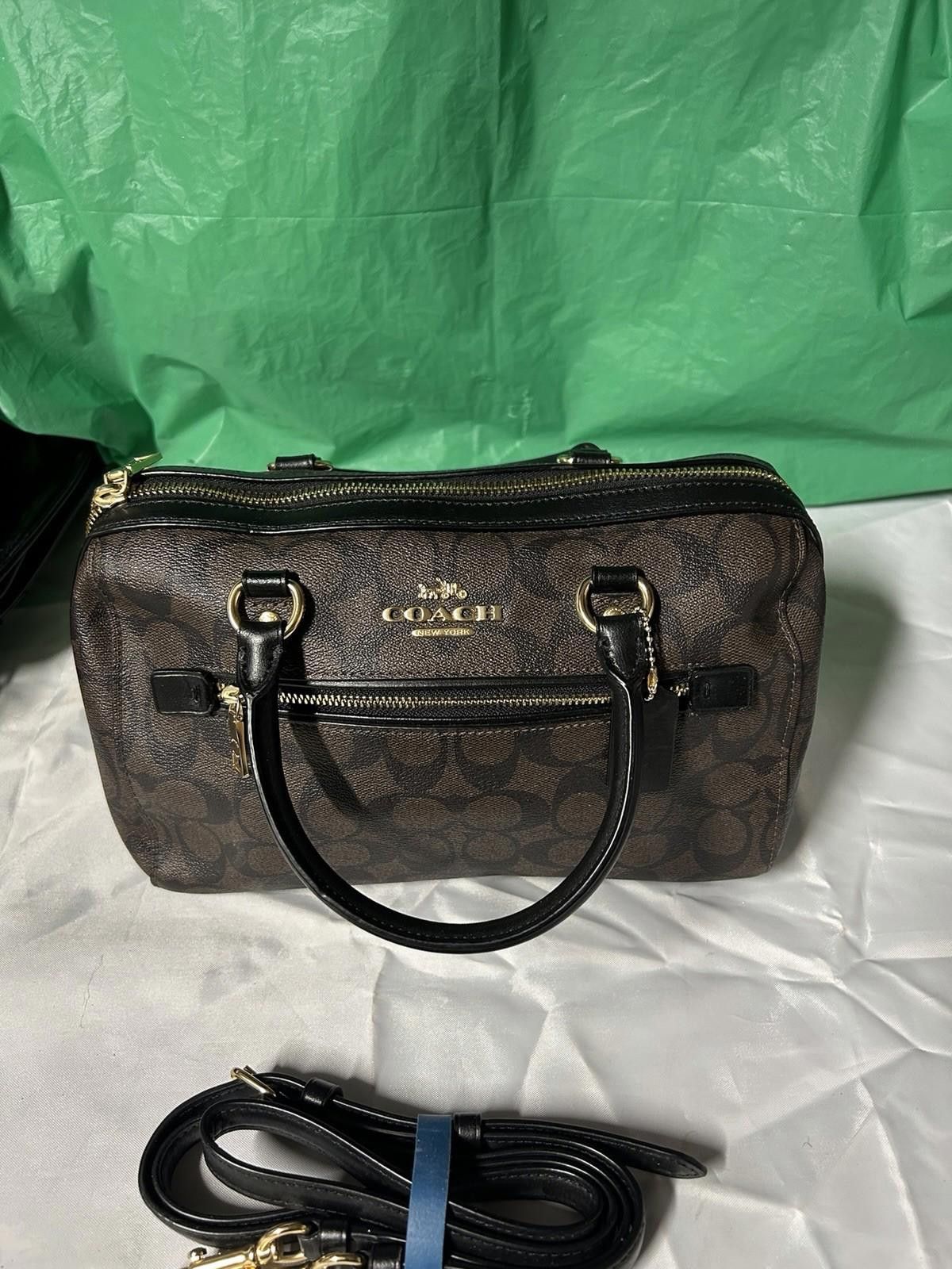 Coach Coach Rowan Satchel Crossbody Handbag - F83607 Size ONE SIZE - 4 Thumbnail