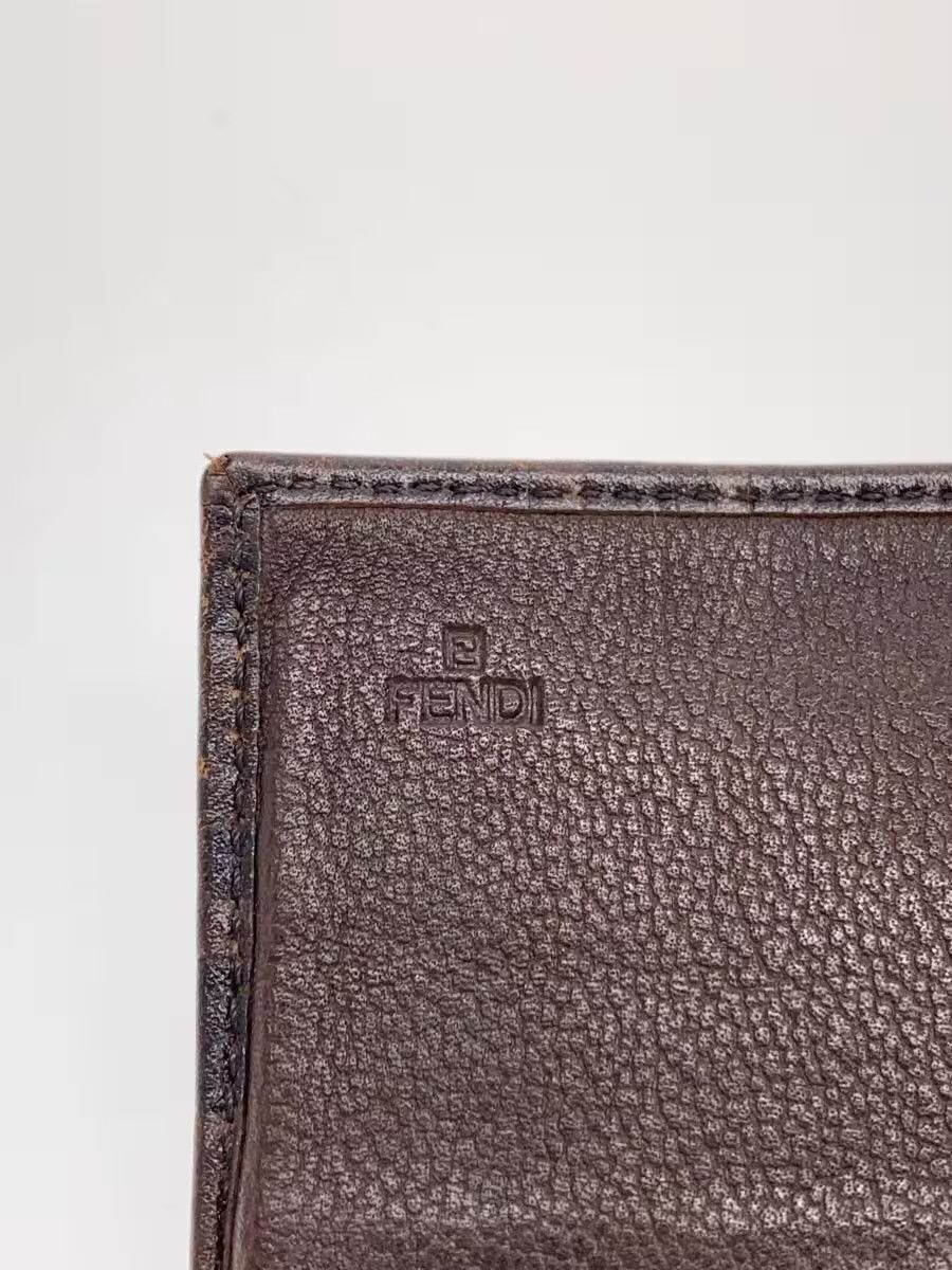 Fendi Fendi Leather Long Wallet Brown Size ONE SIZE - 3 Thumbnail