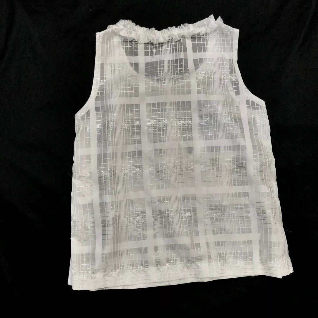 Comme des Garcons CDG 2002SS Colorblocked 7-Crown Tank Top Size XXS / US 00 / IT 34 - 2 Thumbnail