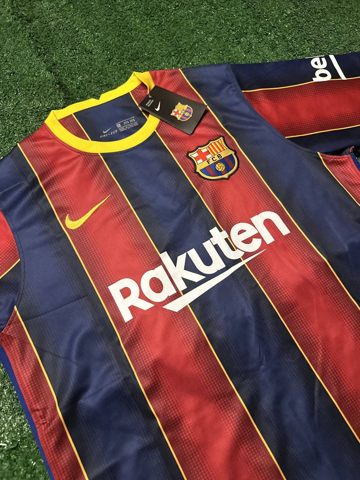 Nike Nike FC Barcelona 2020/21 Lionel Messi Home Football Jersey Size US XXL / EU 58 / 5 - 1 Thumbnail