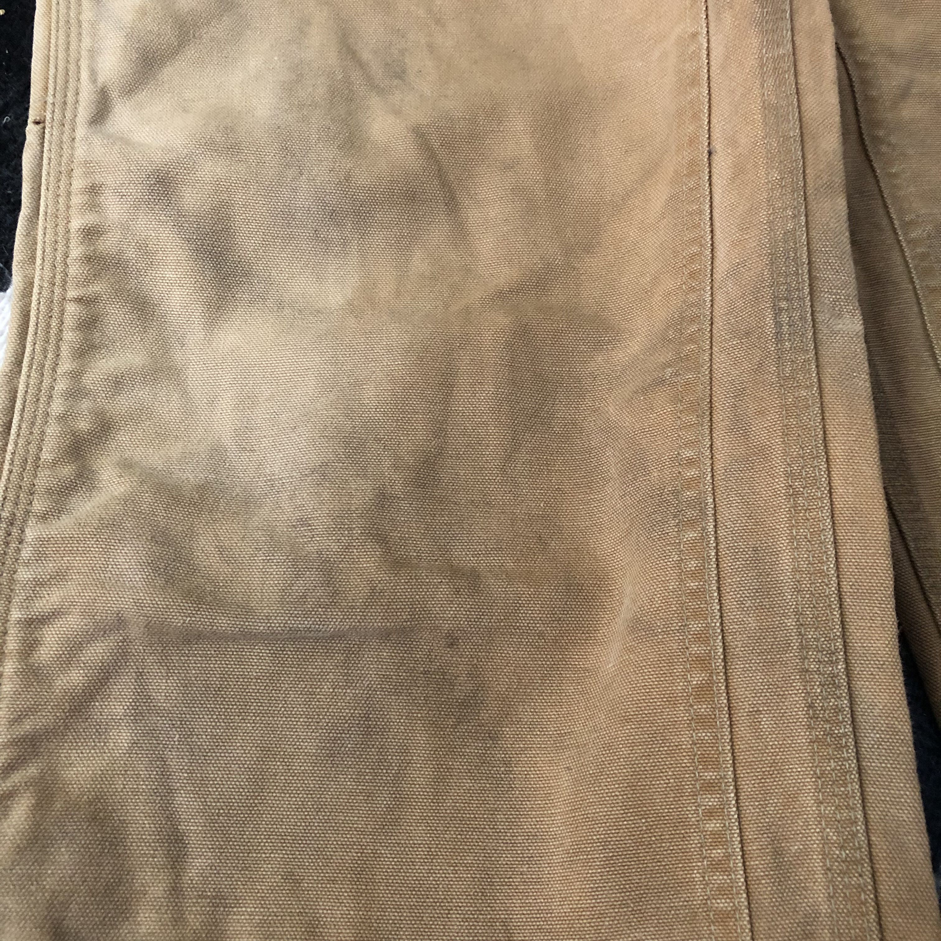 Carhartt Vintage Carhartt USA sun faded duck canvas distressed pants Size US 33 - 7 Thumbnail
