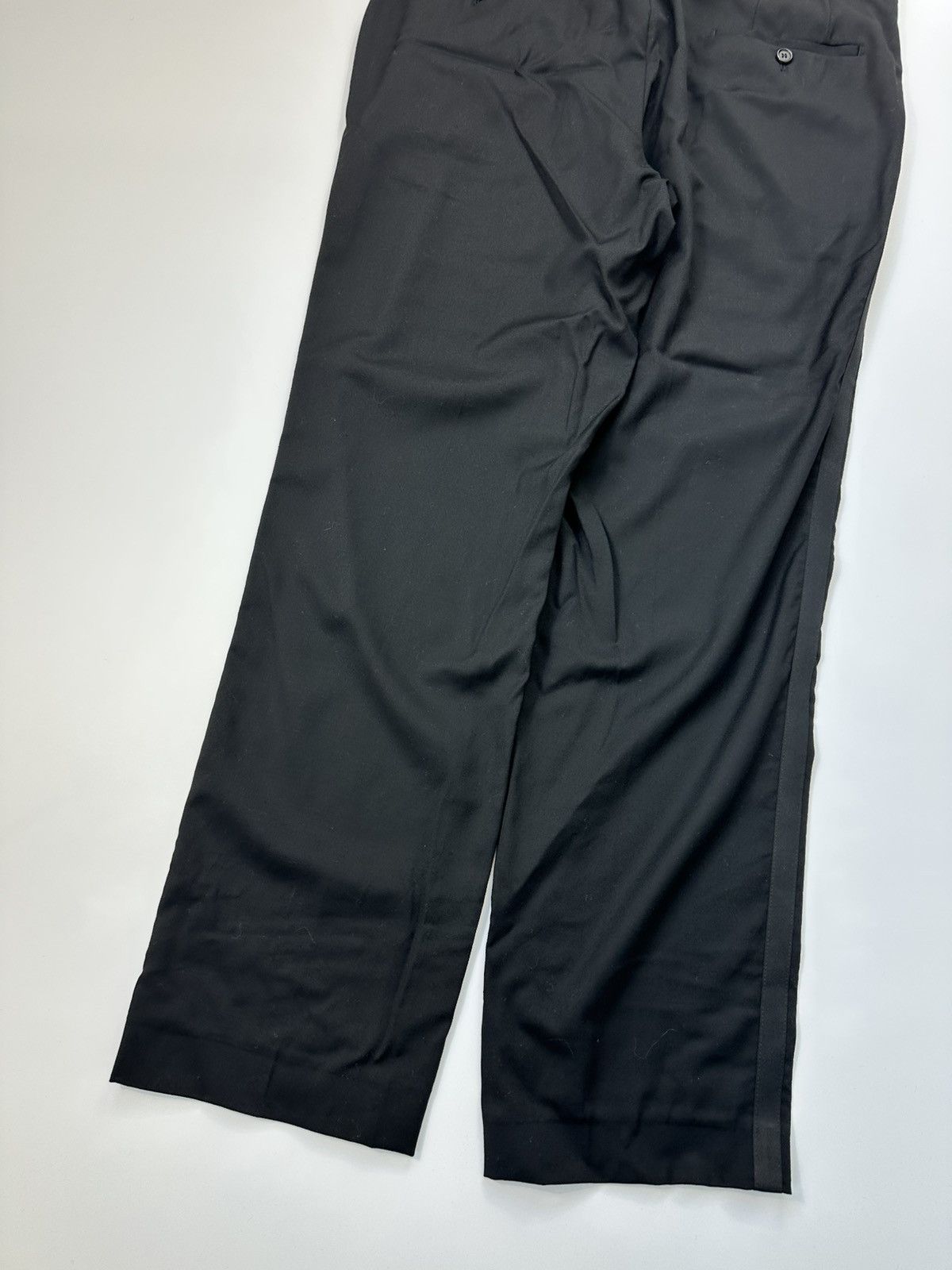 Hugo Boss Hugo Boss Formal Silk Pants 44R Size Black Size 44R - 11 Thumbnail