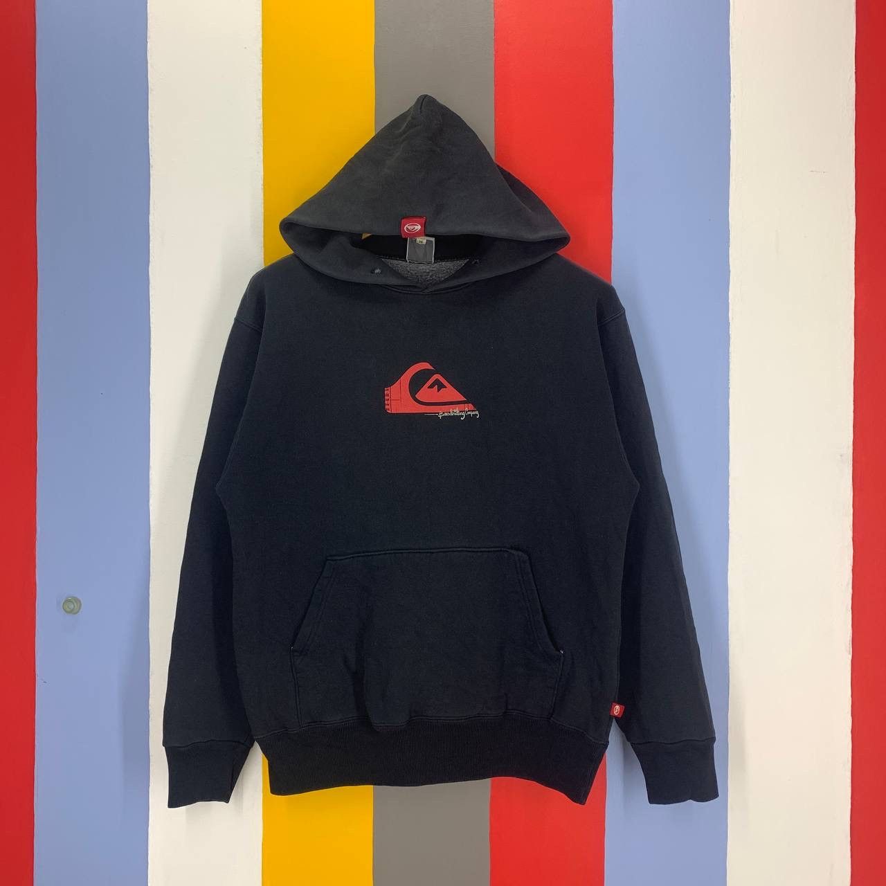 Quiksilver × Vintage Vintage QUIKSILVER Japan Hoodie Pullover #2472/AM Size US M / EU 48-50 / 2 - 1 Thumbnail