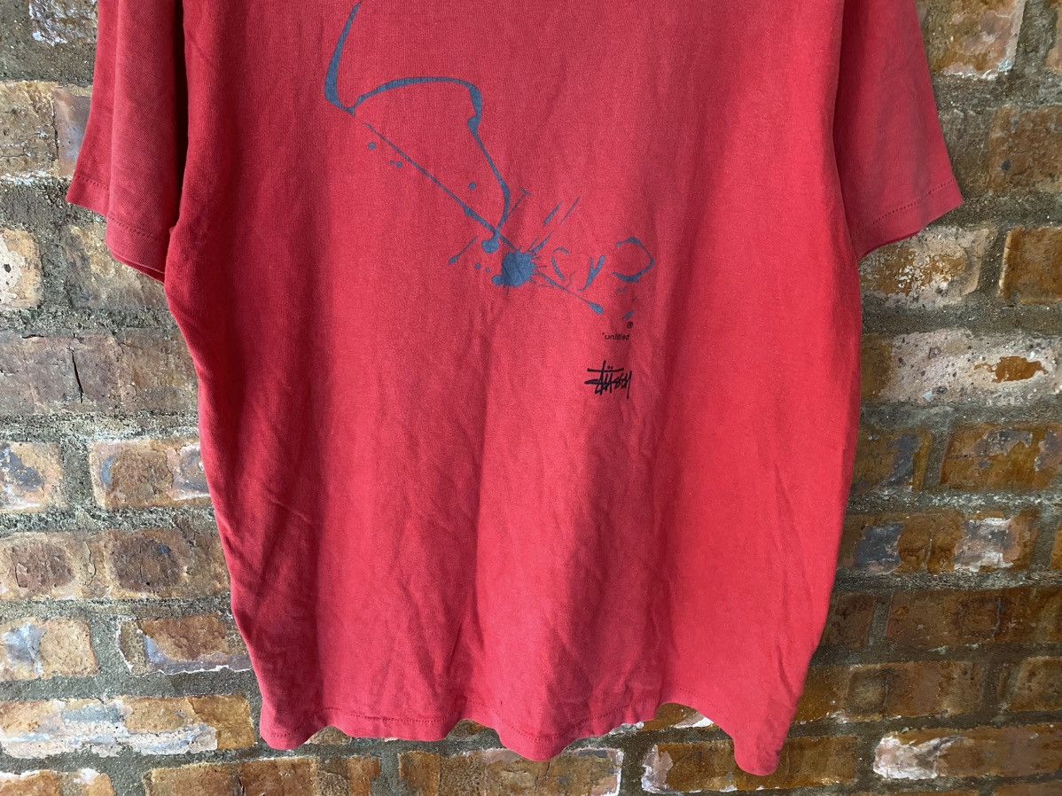 Stussy 1990s WTAPS X Stussy logo tee Size US XL / EU 56 / 4 - 4 Thumbnail
