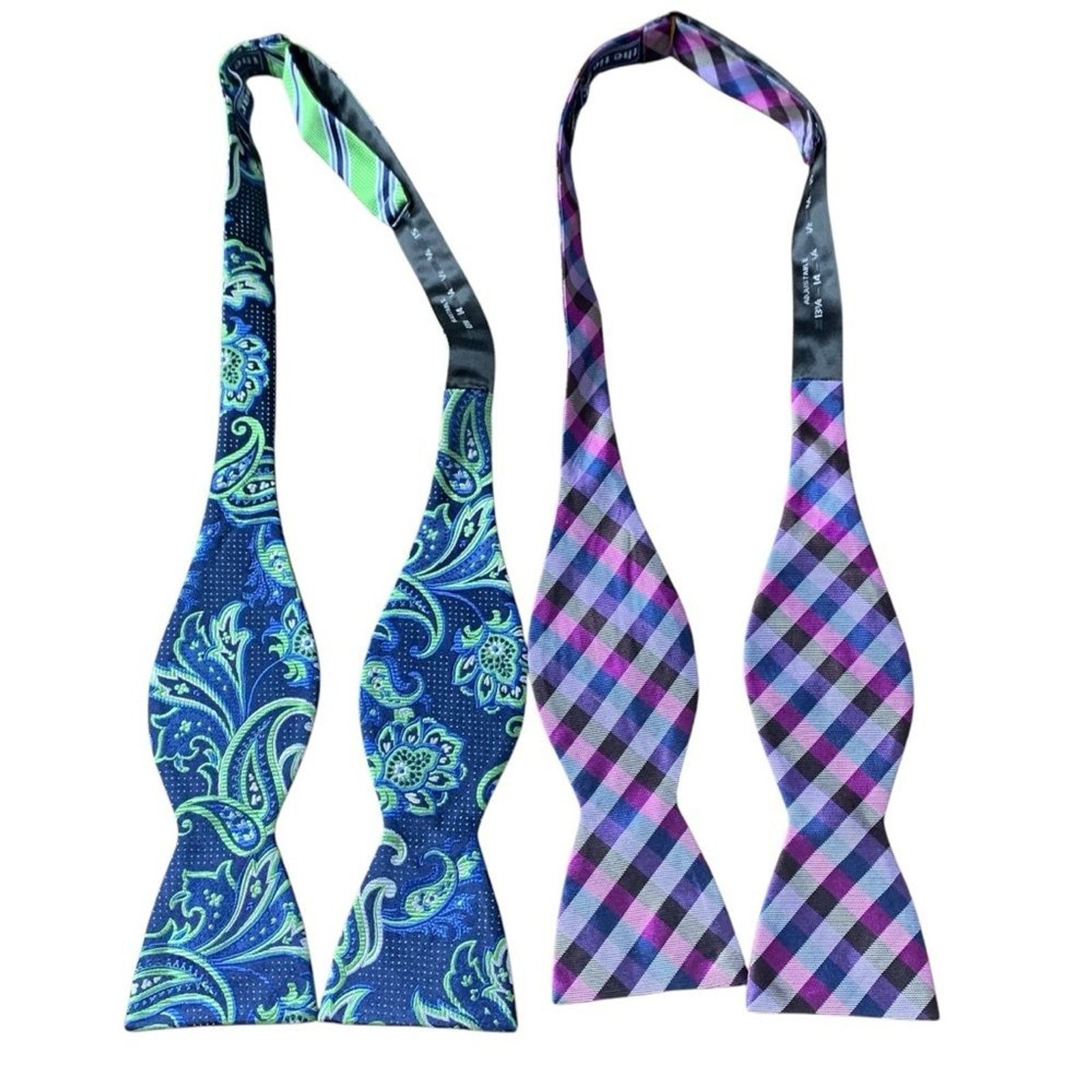 The Tie Bar Lot of 2 The Tie Bar Silk Bow Ties Men's Stain Resistant Size ONE SIZE - 8 Thumbnail