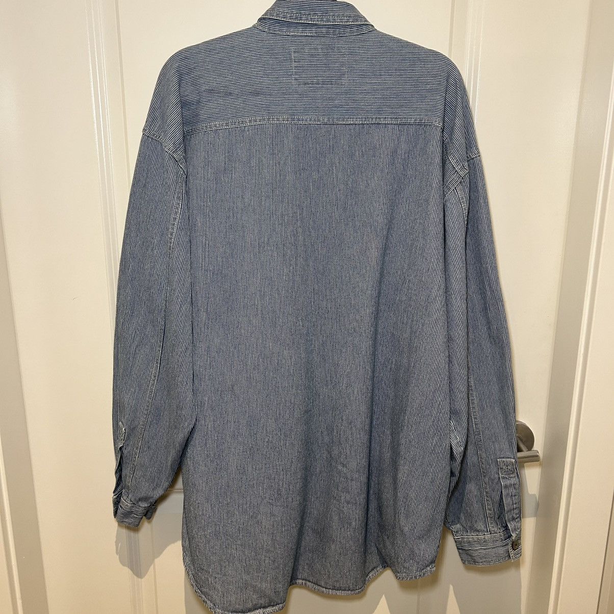Levi's Levi’s Railroad Conductor Stripe Button Down Shirt Size L Size US L / EU 52-54 / 3 - 5 Thumbnail