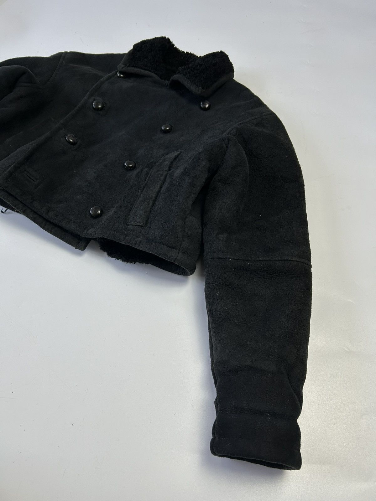 Handmade REAL SHEEPSKIN MADE IN URUGUAY WINTER JACKET Size ONE SIZE - 3 Thumbnail