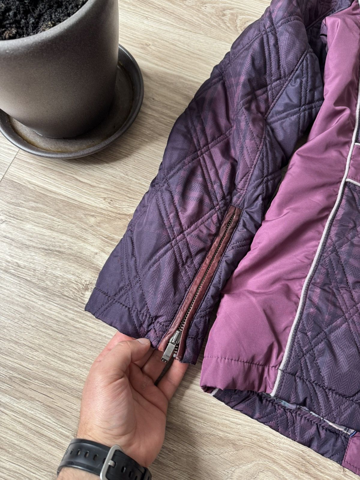 Etro Etro Purple Quilted Jacket Men’s Size US M / EU 48-50 / 2 - 9 Thumbnail