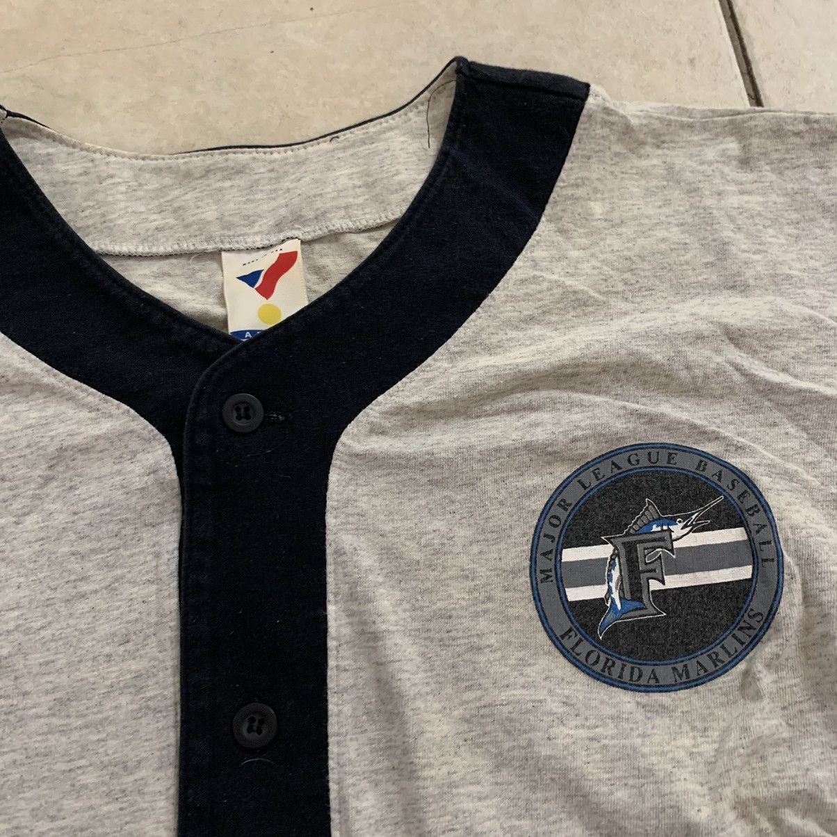 MLB × Vintage Vintage Artex 1993 Florida Marlins Jersey Size Medium Size US M / EU 48-50 / 2 - 4 Thumbnail