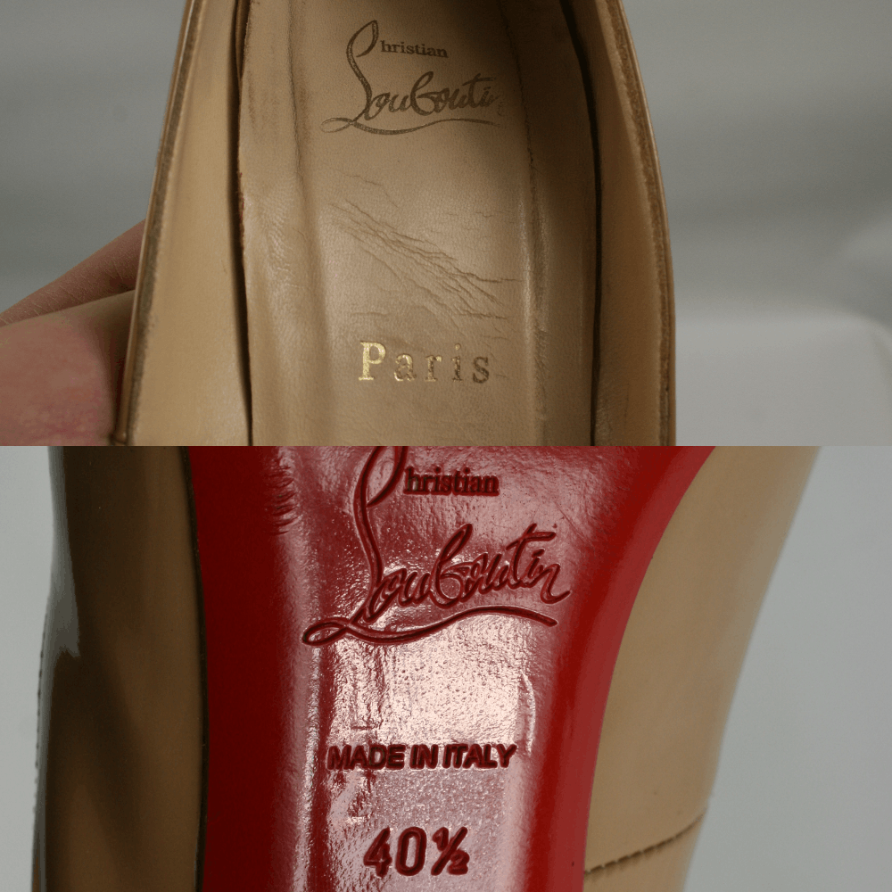 Christian Louboutin Patent Leather Simple Pumps Size US 10.5 / IT 40.5 - 11 Thumbnail