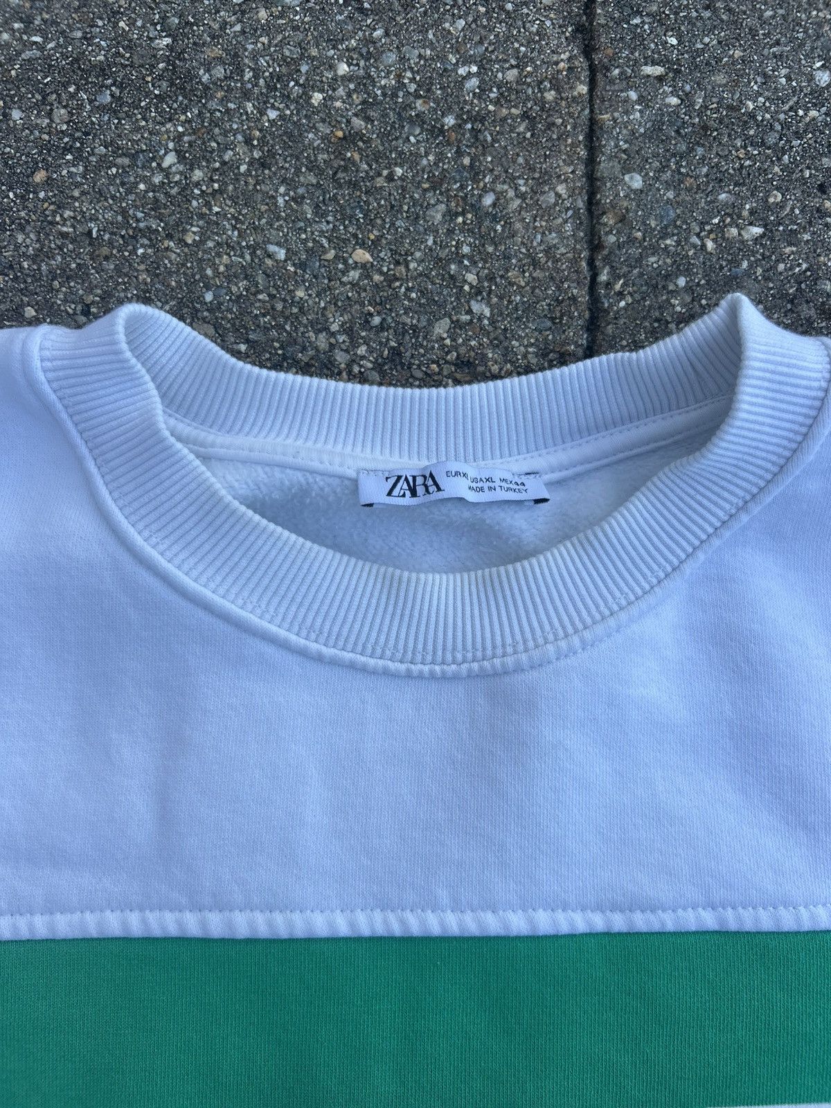 Zara ZARA Mens Y2K Dragway crew neck sweatshirt Size US XL / EU 56 / 4 - 6 Thumbnail