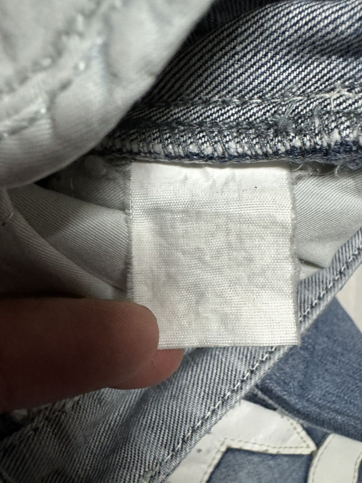 Kapital VINTAGE 90's REALBVOICE WASH PATCHWORK RARE DENIM Size US 29 - 19 Thumbnail