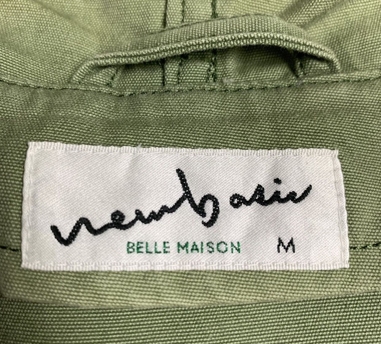 Designer × Japanese Brand × Vintage Vintage Belle Maison Military Style Hoodie Jacket Size M Size US M / EU 48-50 / 2 - 8 Thumbnail