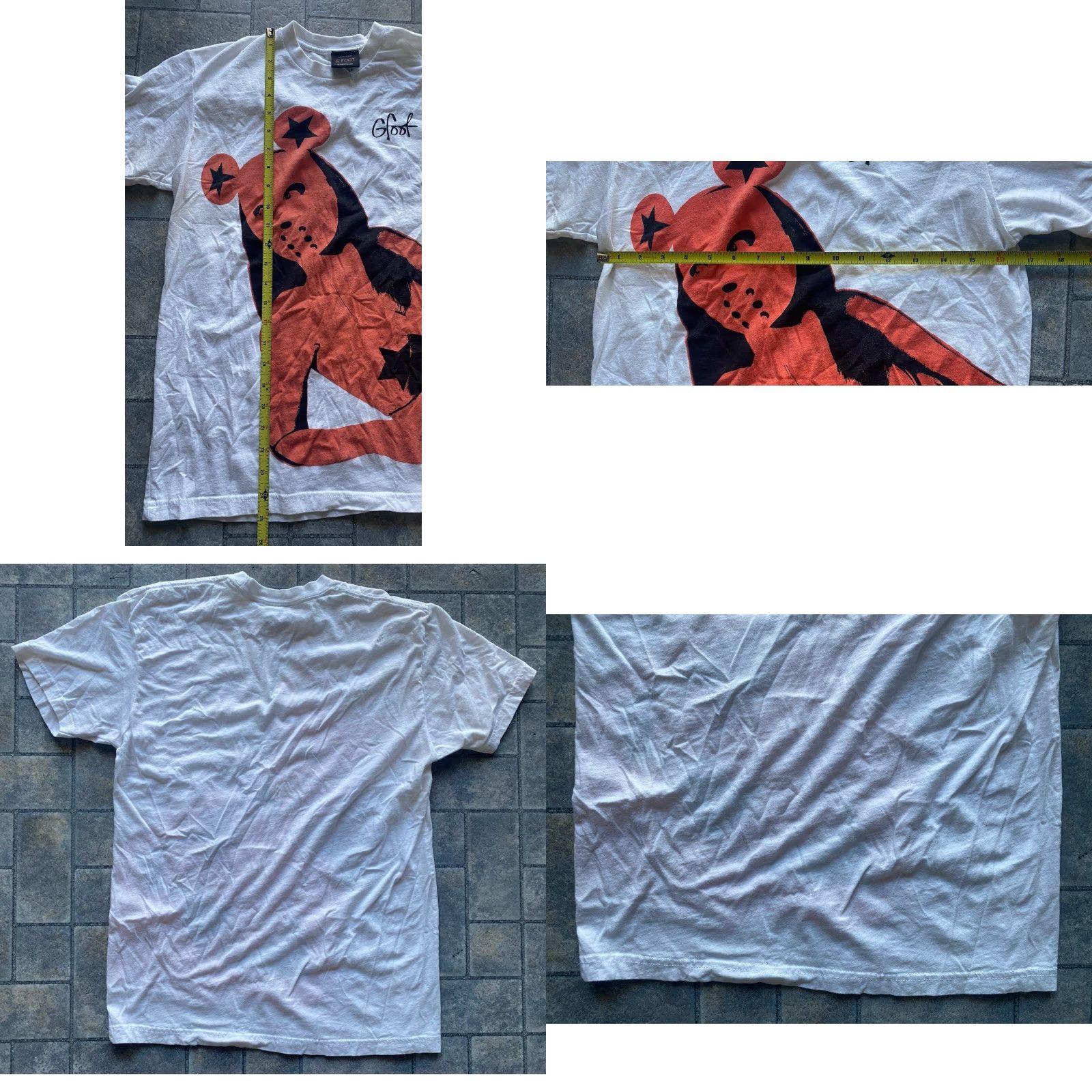 Vintage Ghouls Gorillaz Humanz T Shirt Men’s Small White Short Sleeve Band Music Mens S Size US S / EU 44-46 / 1 - 8 Thumbnail