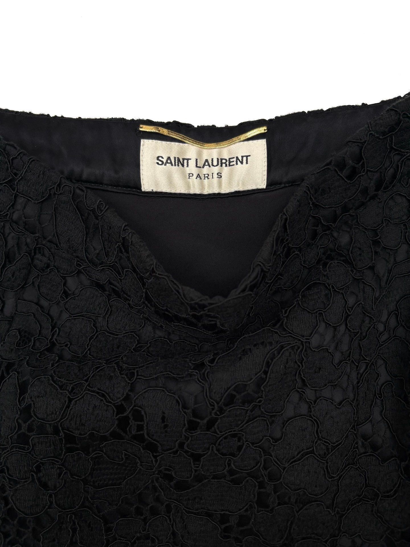 Saint Laurent Paris SLP 16AW lace skirt Size 25" / US 0 / IT 36 - 5 Thumbnail