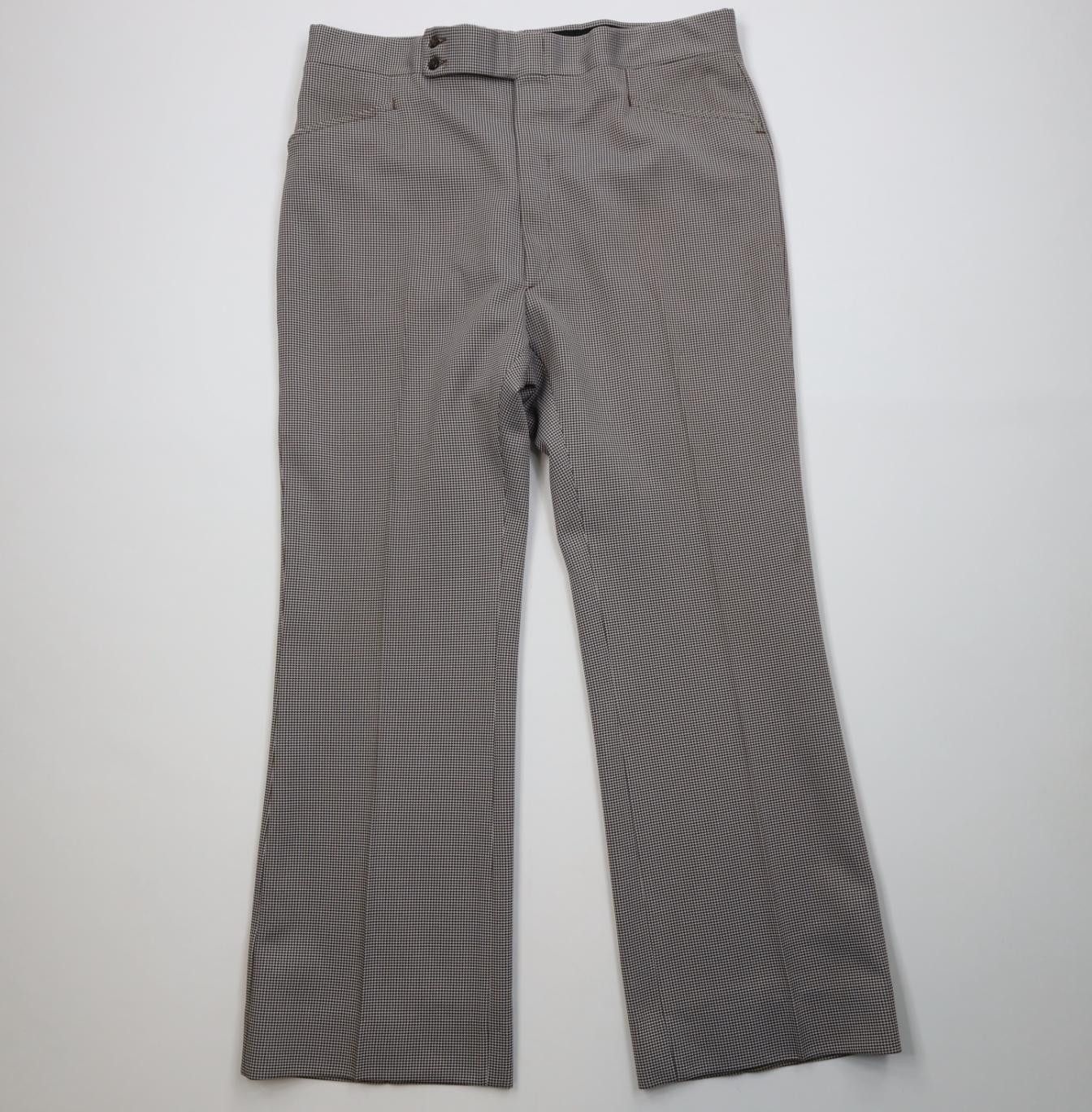 Vintage Vintage 70s Streetwear Knit Bell Bottoms Chino Pants USA Size US 36 / EU 52 - 1 Thumbnail
