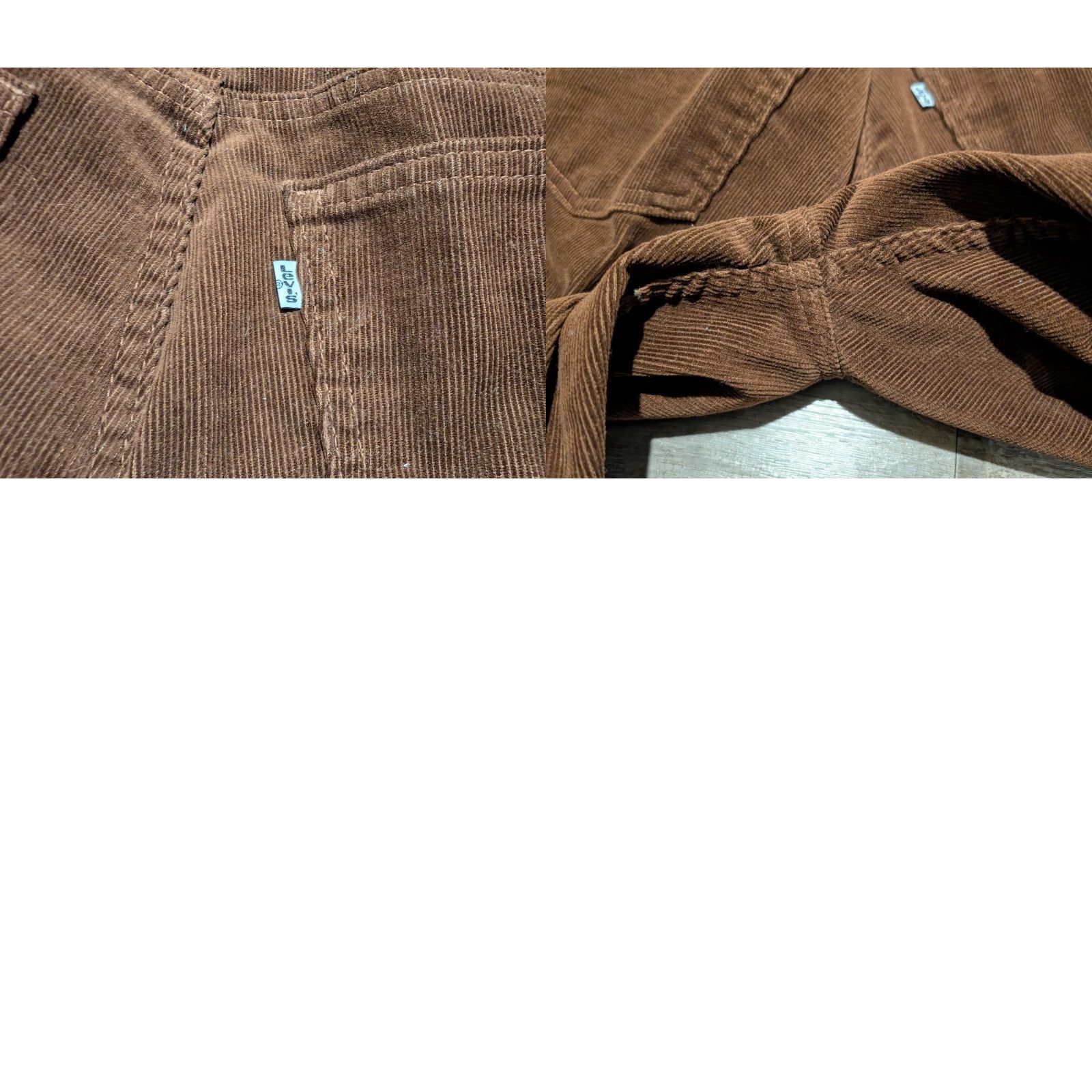 Levi's VTG Levi's 519 Corduroy Pants Mens 36x32 Brown USA Western White Tab EUC Size US 36 / EU 52 - 10 Thumbnail