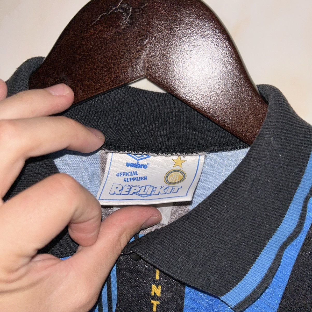 Umbro ORIGINAL Umbro x Inter Milan 1991/1992 Home Jersey England Size US L / EU 52-54 / 3 - 3 Thumbnail