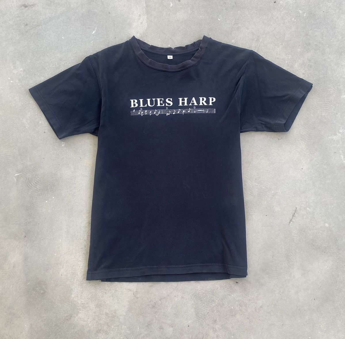 Vintage VINTAGE BLUES HARP HARMONICA TEE Size US M / EU 48-50 / 2 - 1 Thumbnail