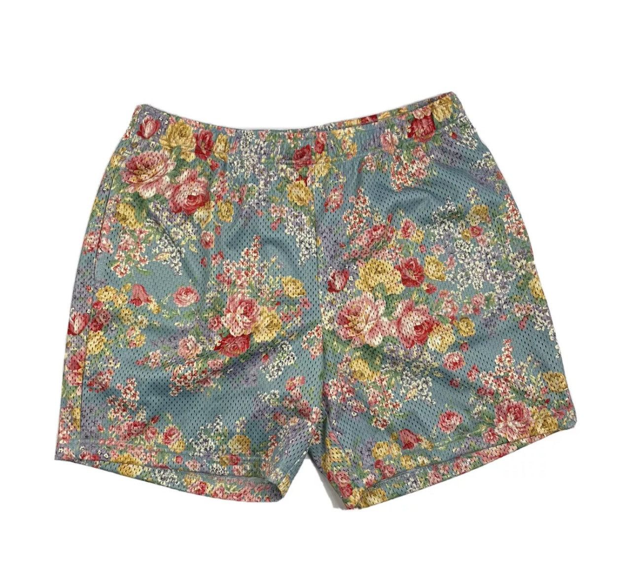 John Elliott FLOWER PRINT MESH SHORTS Size US 36 / EU 52 - 1 Thumbnail
