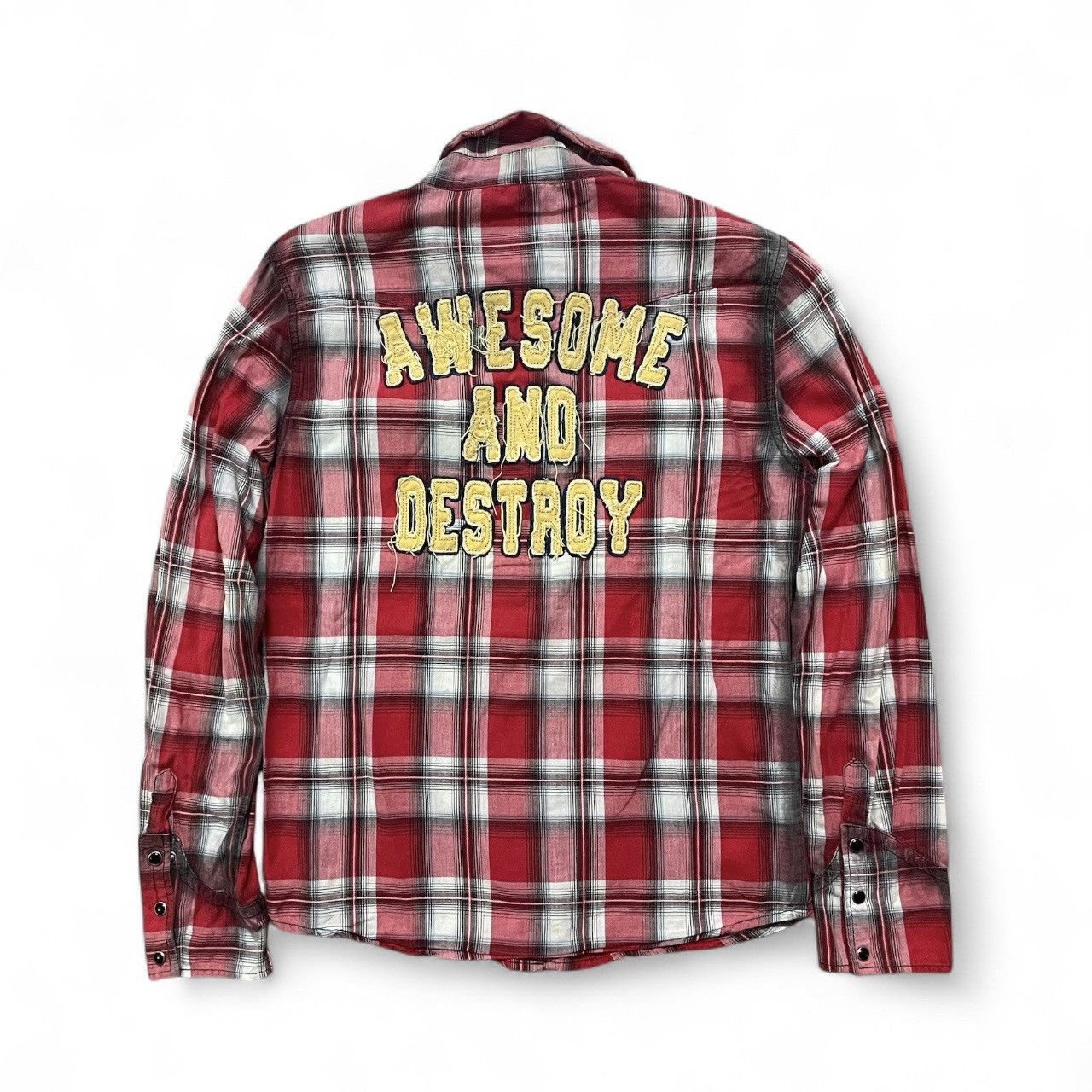 Jackrose Flanel Tshirt with Pearl Button