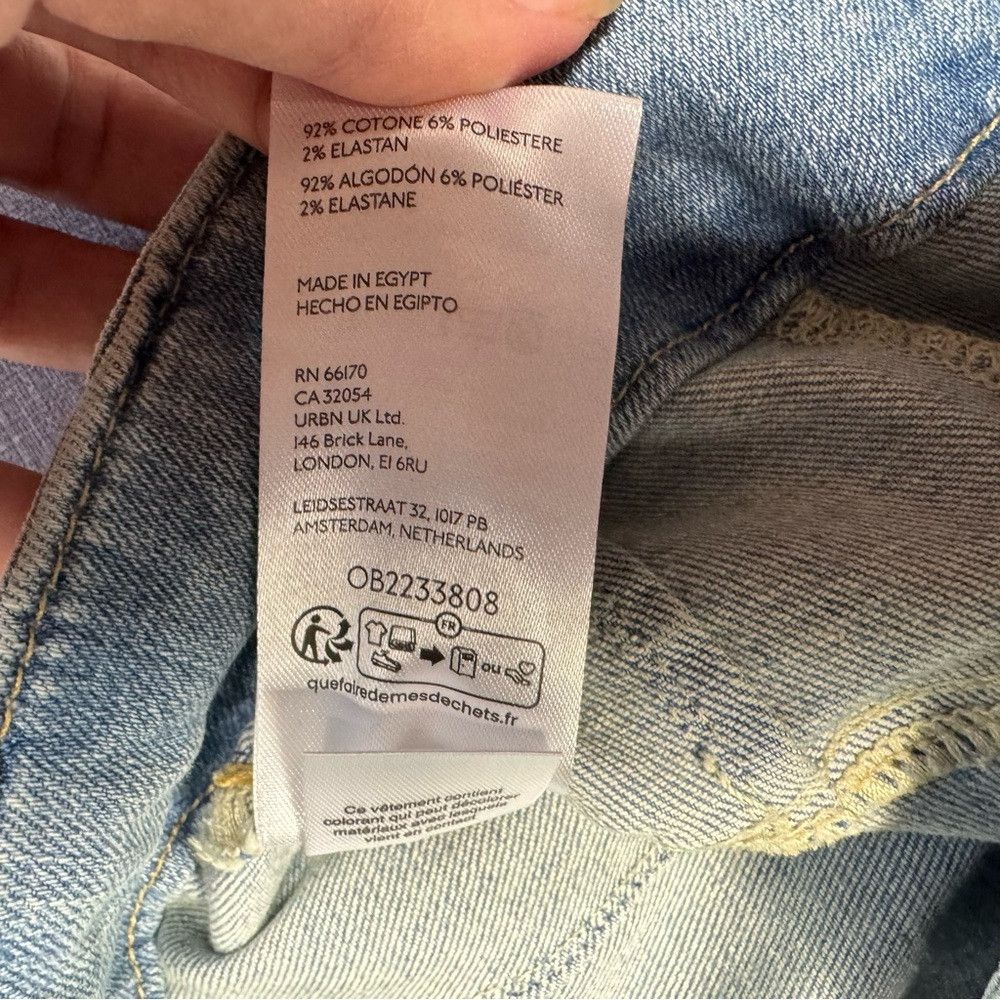 Free People New Free People We The Free Jayde Crop Flare Hayley Blue Je Size 30" / US 8 / IT 44 - 6 Thumbnail