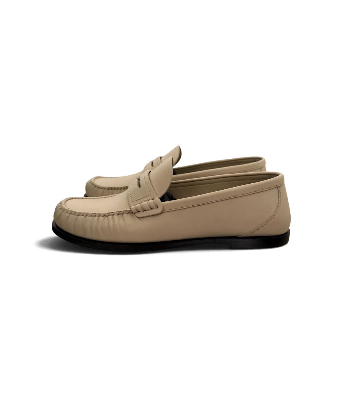 Saint Laurent Paris Saint Laurent YSL Smooth leather loafers Size US 9.5 / IT 39.5 - 4 Thumbnail