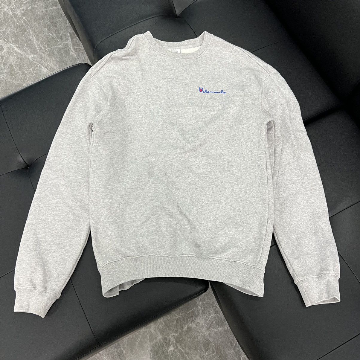 Clothing Grey Hoodie Hoodie Vetements X Champion Vetements