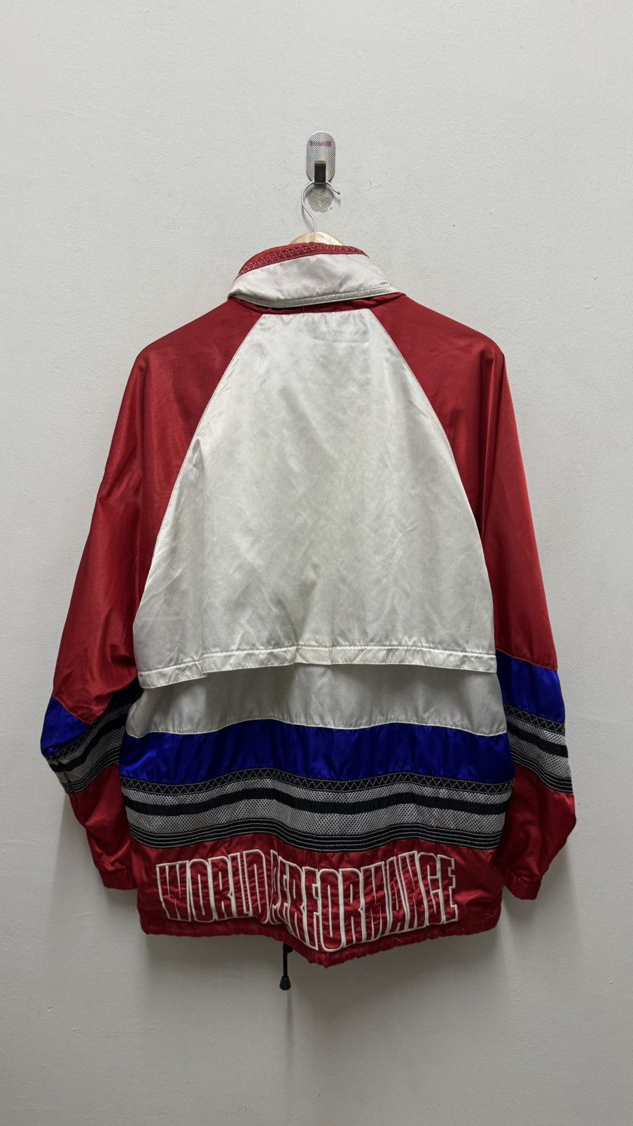 Asics vintage 1990s Asics windbreaker track jacket Size US XL / EU 56 / 4 - 8 Thumbnail