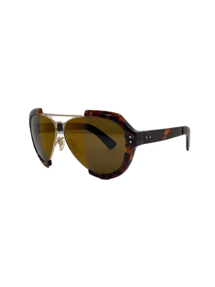 Maison Margiela Tortoiseshell Half Frame Sunglasses Size ONE SIZE - 2 Thumbnail