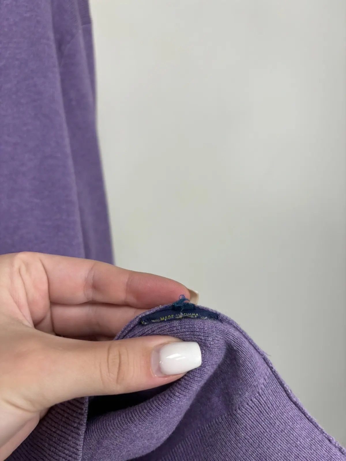 Polo Ralph Lauren × Ralph Lauren × Vintage Vintage Polo Ralph Lauren Men’s Pima Cotton V-Neck Sweater Size US S / EU 44-46 / 1 - 9 Thumbnail