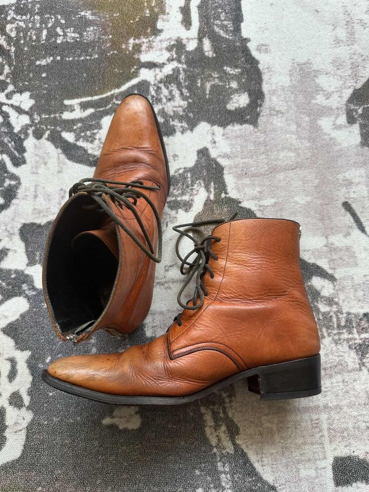 Lad Musician AW07/08 Lad Musician “ Cocksucker Blues” leather boot Size US 8.5 / EU 41-42 - 8 Thumbnail