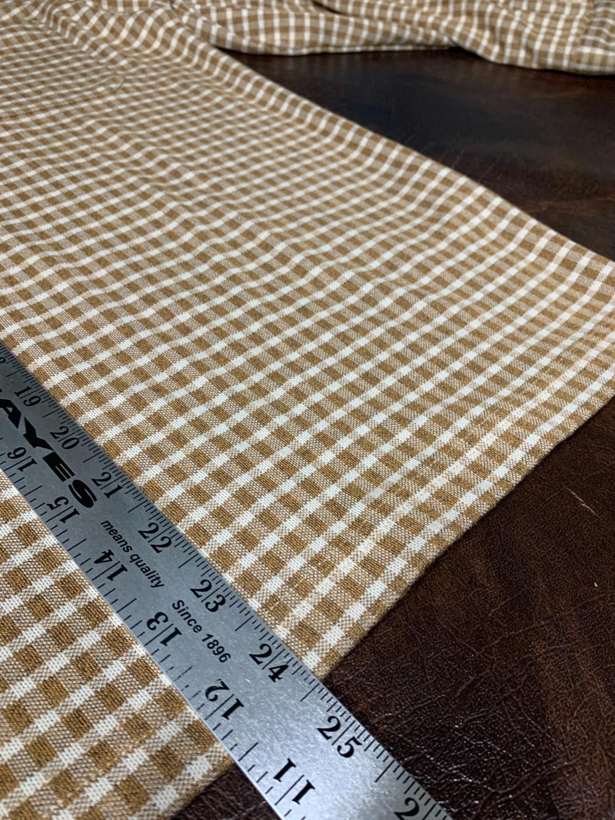 Polo Ralph Lauren Vintage 90's Polo Ralph Lauren Mens Brown Gingham POLO (271) Size US L / EU 52-54 / 3 - 10 Thumbnail