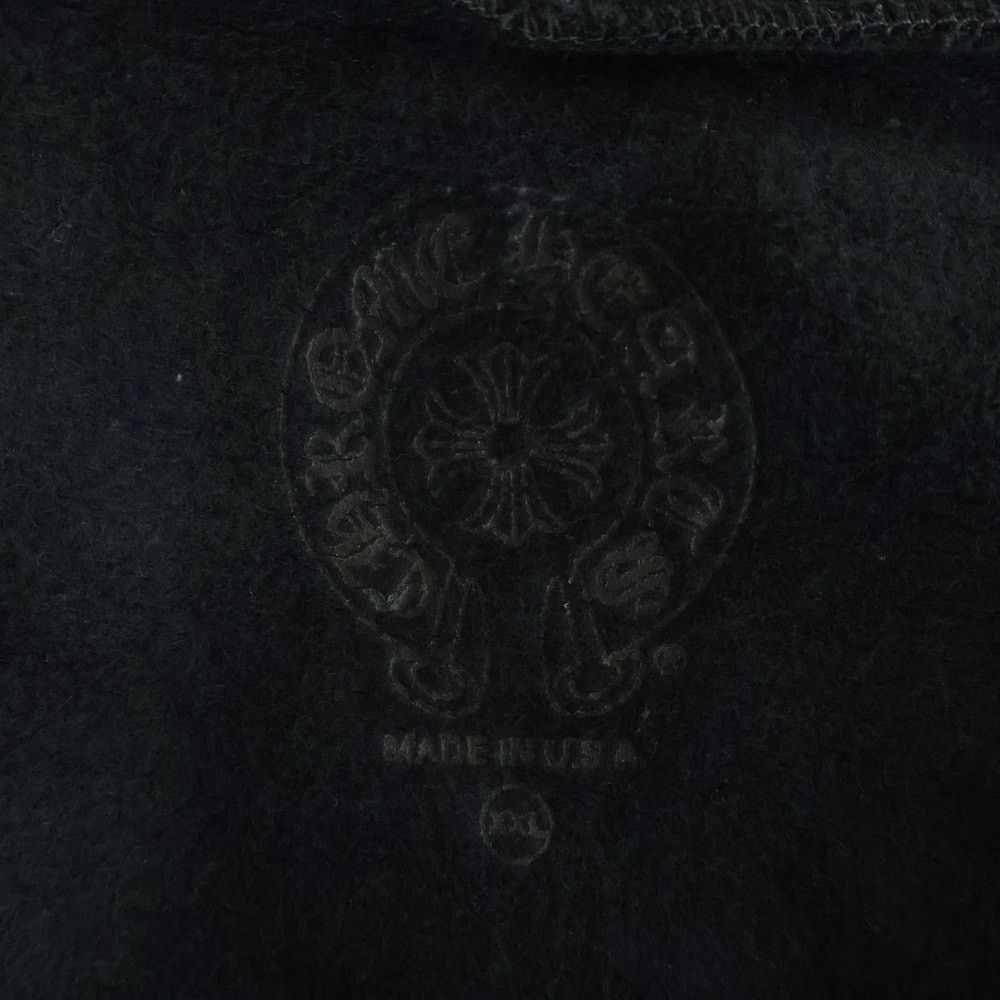 Chrome Hearts CHROME HEARTS Vertical Logo Zip Up Hoodie Black Size US XXL / EU 58 / 5 - 7 Thumbnail