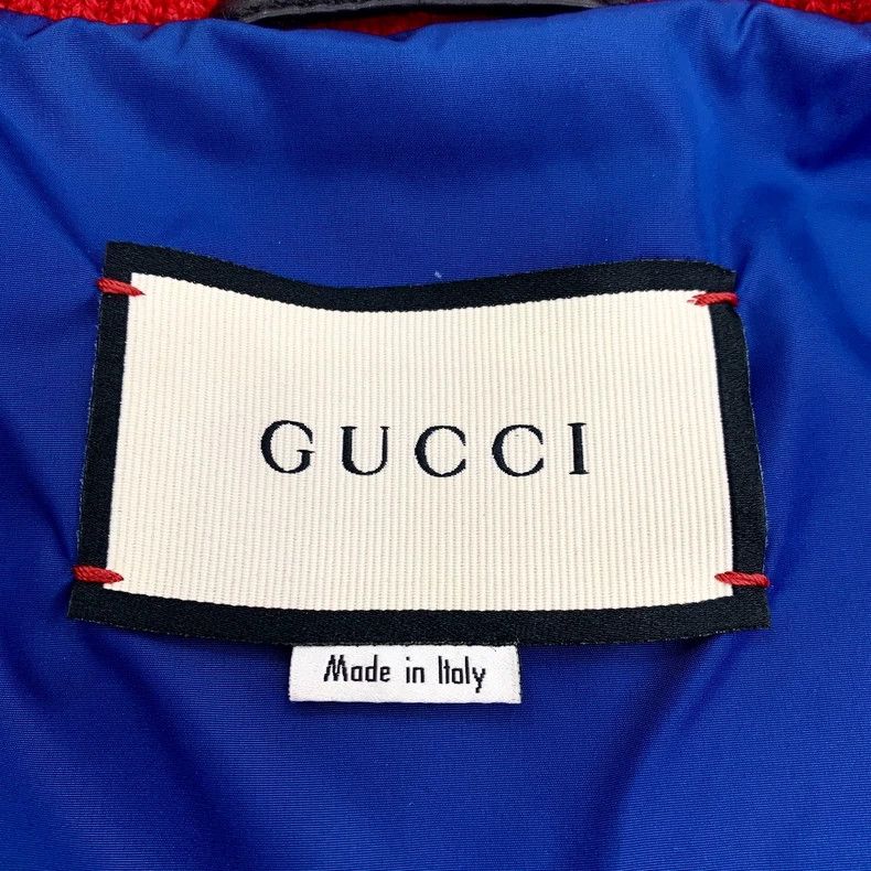 Gucci Gucci Black logo letter leather jacket 2501-Nextarrow Size US S / EU 44-46 / 1 - 6 Thumbnail