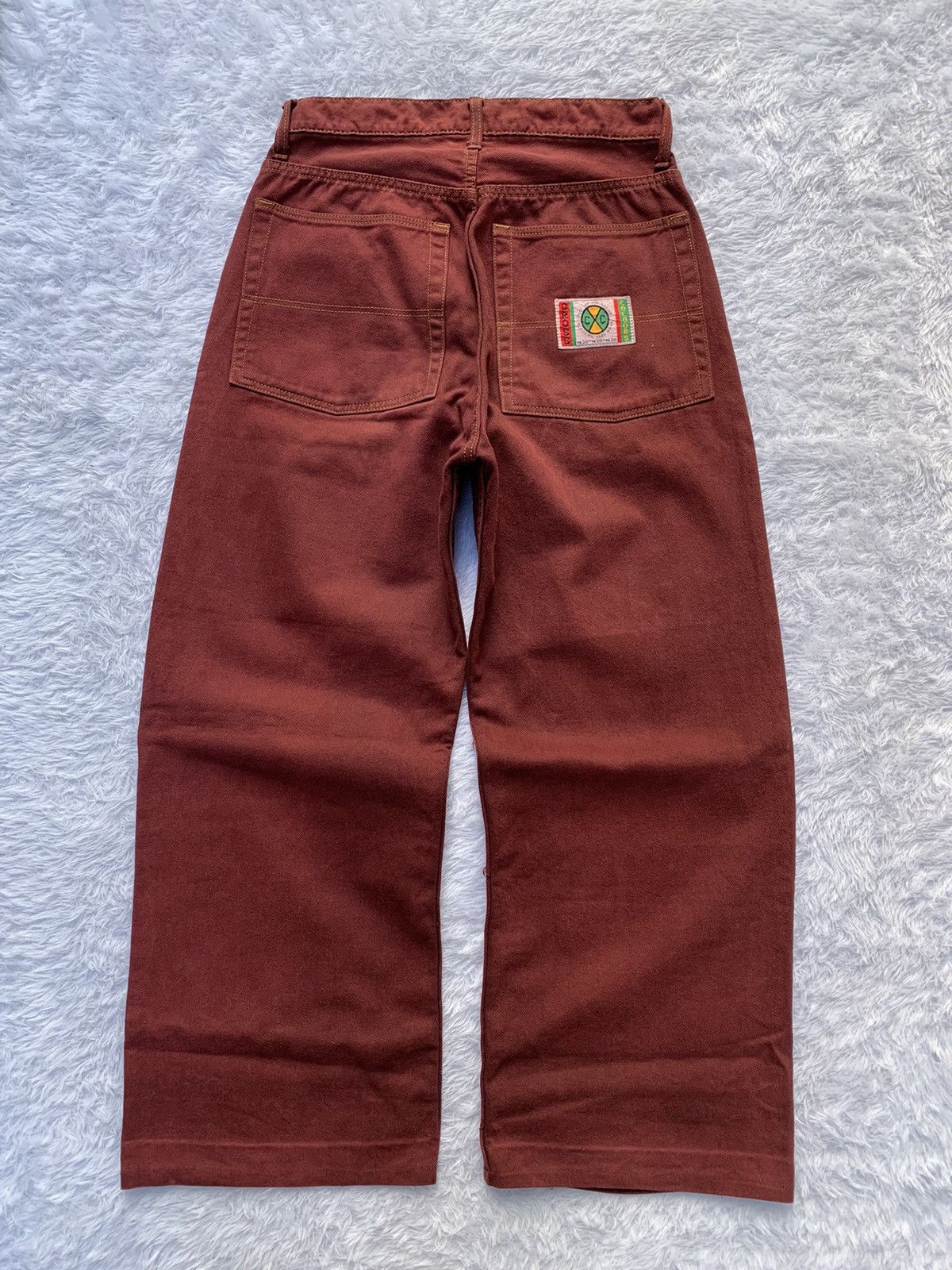 image of Cross Colours Pant Hip Hop in Maroon, Men's (Size 30)